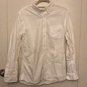 Brooks Brothers White Button Down Shirt